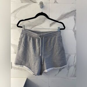 TNA cozy Fleece sweat shorts